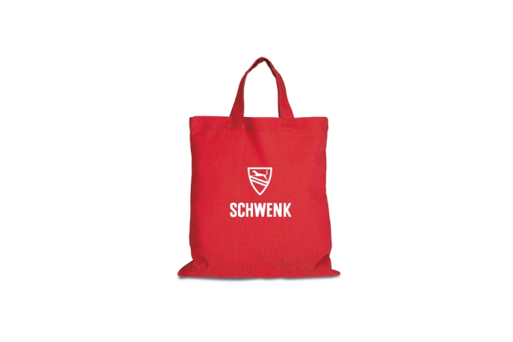 Bild von Baumwolltasche rot 