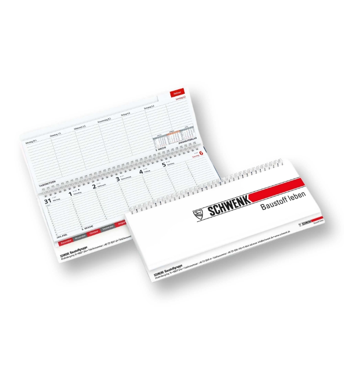 Bild von Schreibtisch-Querkalender 